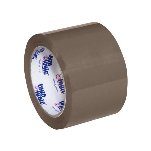 Tape Logic 3'' x 110 yds. Tan Tape Logic #600 Economy Tape, 6PK T905600T6PK - main